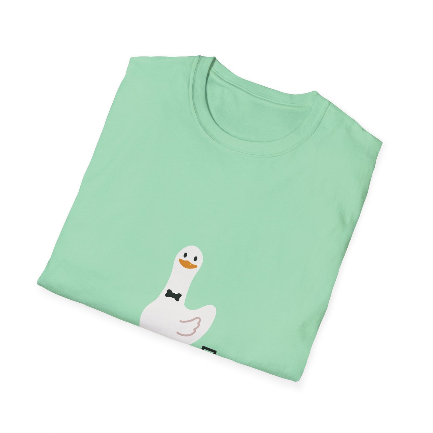 Funny Serious Goose Unisex T-Shirt - Perfect for Casual Days and Office Humor