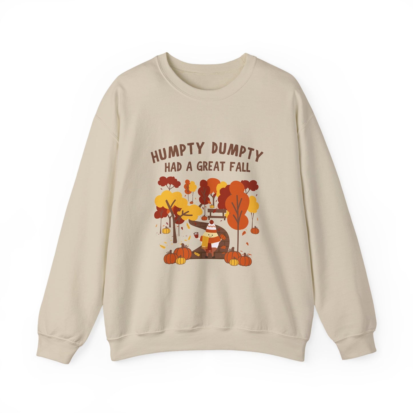 Humpty Dumpty Had a Great Fall Crewneck Sweatshirt | Cozy Fall Apparel