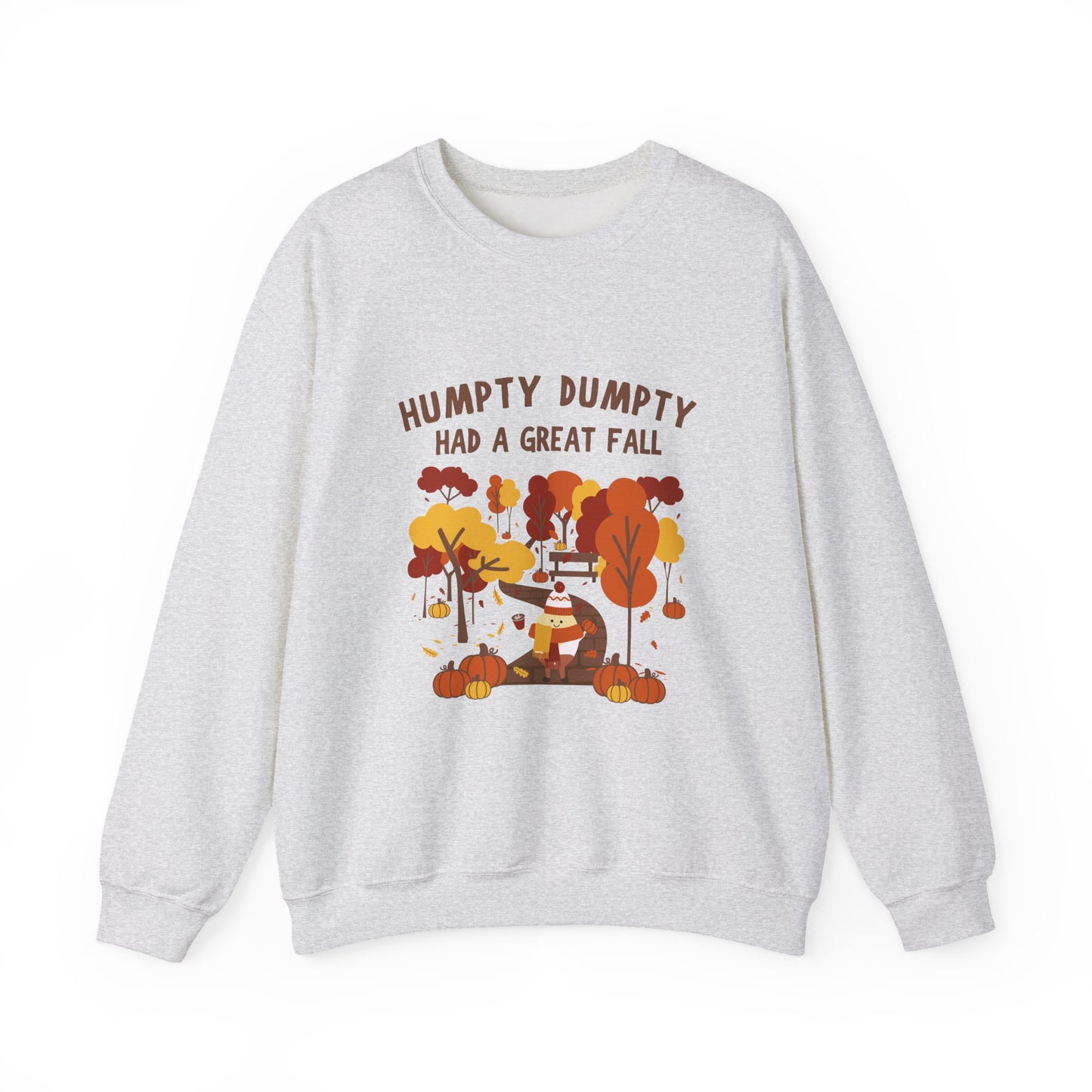 Humpty Dumpty Had a Great Fall Crewneck Sweatshirt | Cozy Fall Apparel