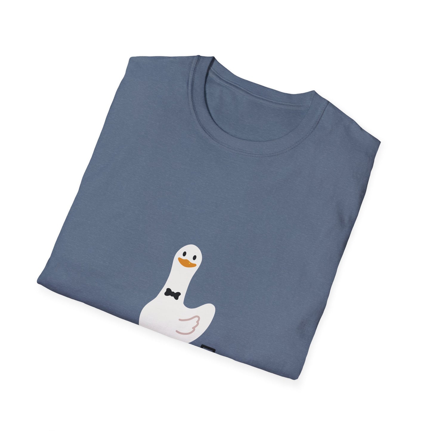 Funny Serious Goose Unisex T-Shirt - Perfect for Casual Days and Office Humor