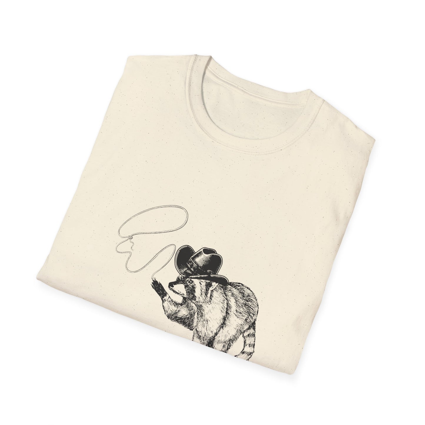 Funny Raccoon Unisex Softstyle T-Shirt - "I Got 99 Problems and I Caused Them All"