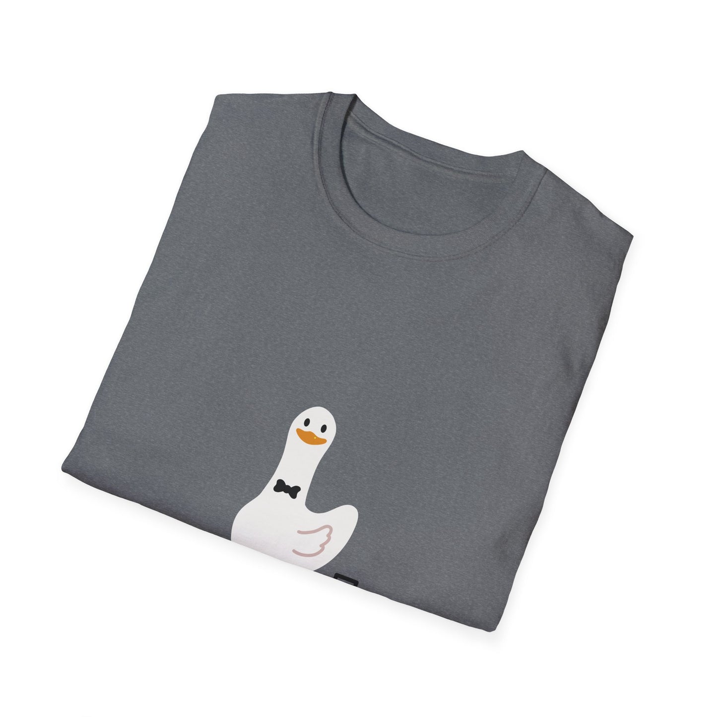 Funny Serious Goose Unisex T-Shirt - Perfect for Casual Days and Office Humor