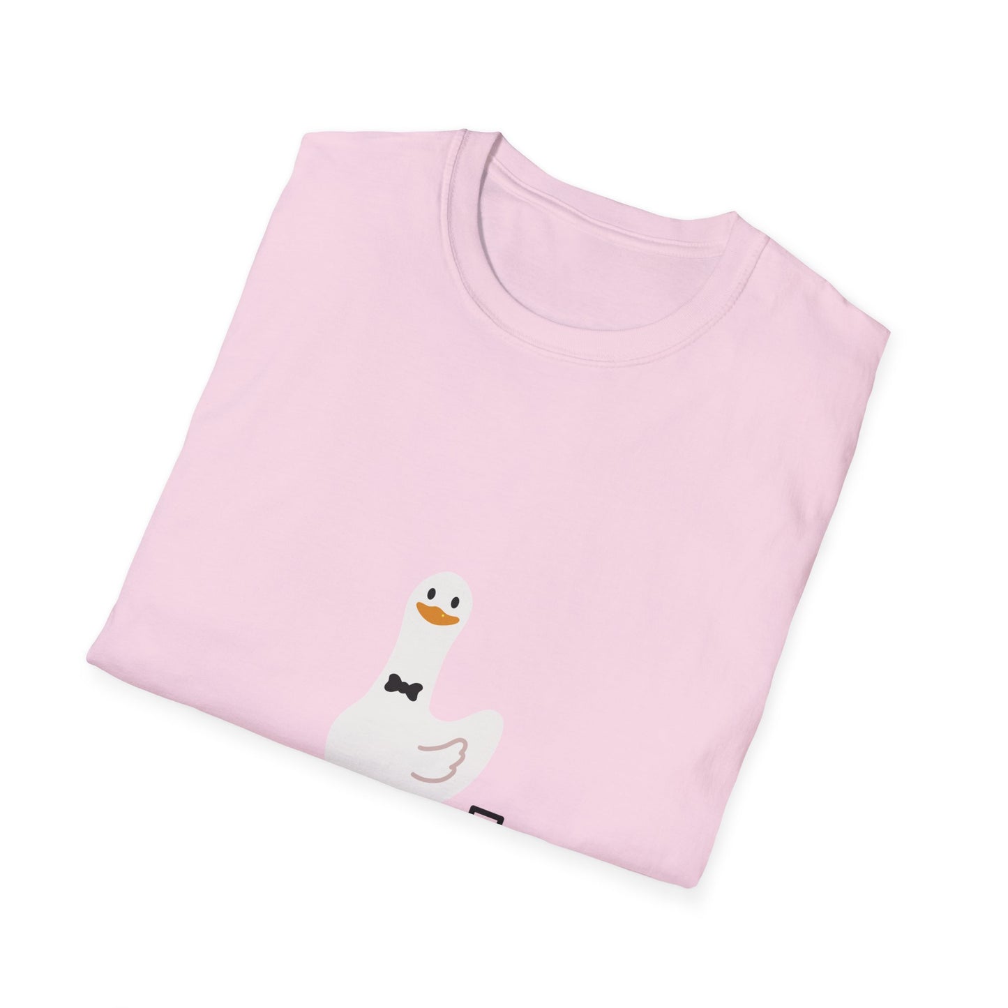 Funny Serious Goose Unisex T-Shirt - Perfect for Casual Days and Office Humor