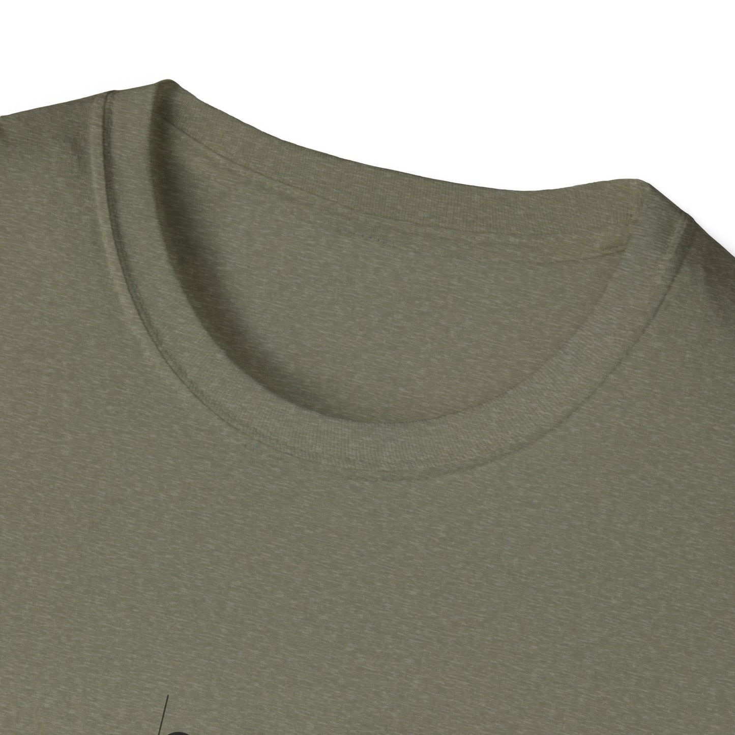 Cute But Feral Softstyle T-Shirt - Funny Raccoon Graphic Tee