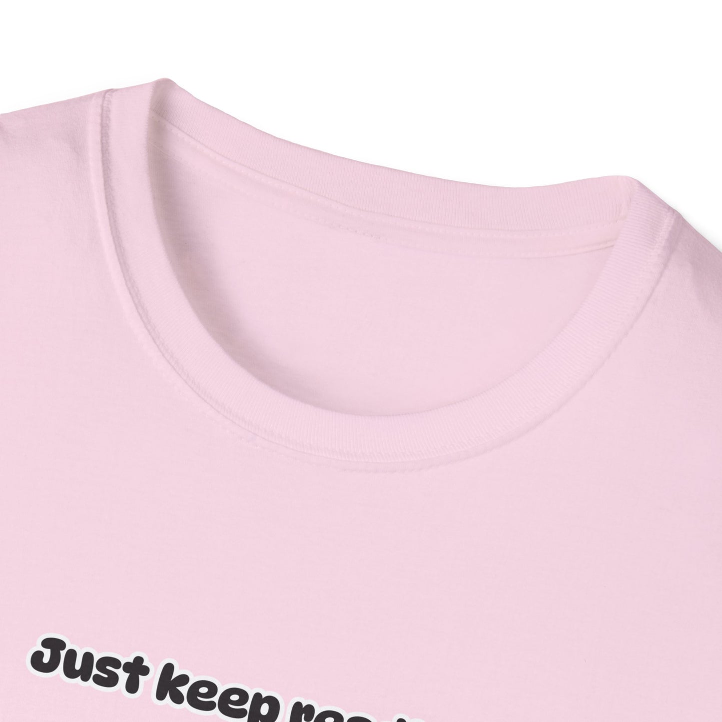 Just Keep Reading Ya Silly Goose Unisex Softstyle T-Shirt – Perfect for Book Lovers