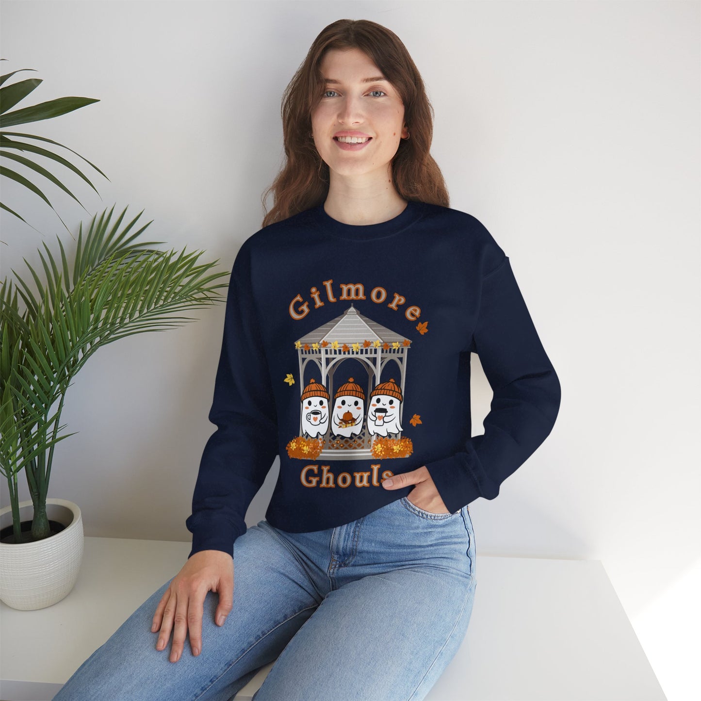 Gilmore Ghouls Sweatshirt - Cozy Fall Fashion, Halloween Apparel