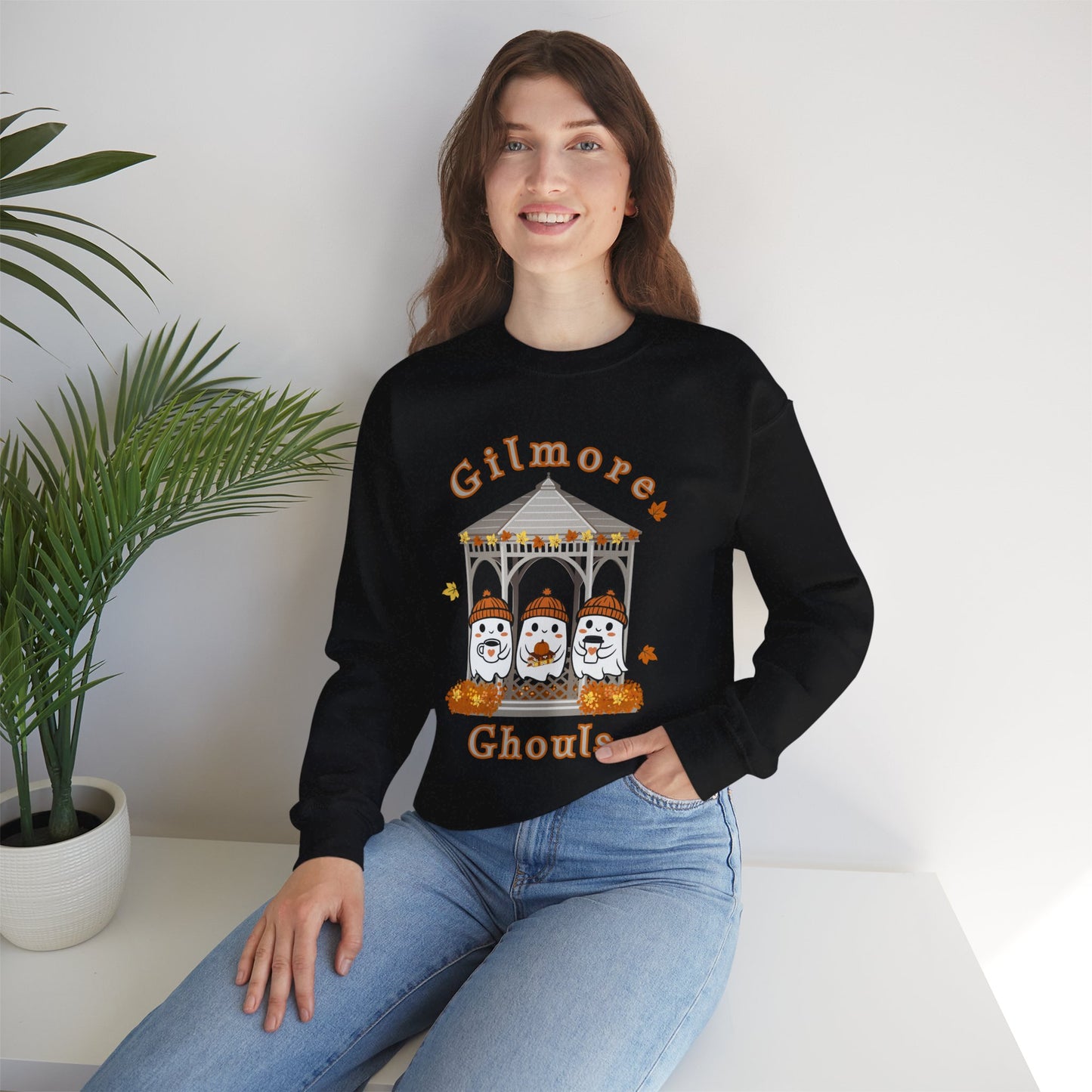Gilmore Ghouls Sweatshirt - Cozy Fall Fashion, Halloween Apparel