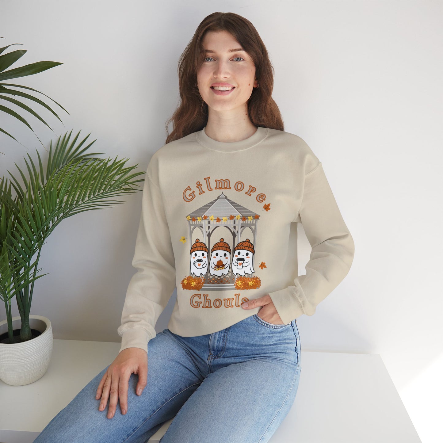 Gilmore Ghouls Sweatshirt - Cozy Fall Fashion, Halloween Apparel