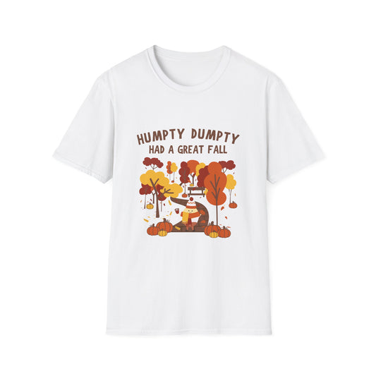 Humpty Dumpty Had a Great Fall! Cute Casual Fall T-Shirt